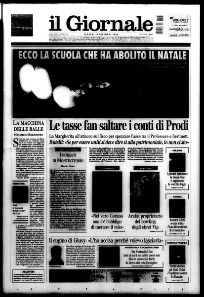 Il giornale : quotidiano del mattino